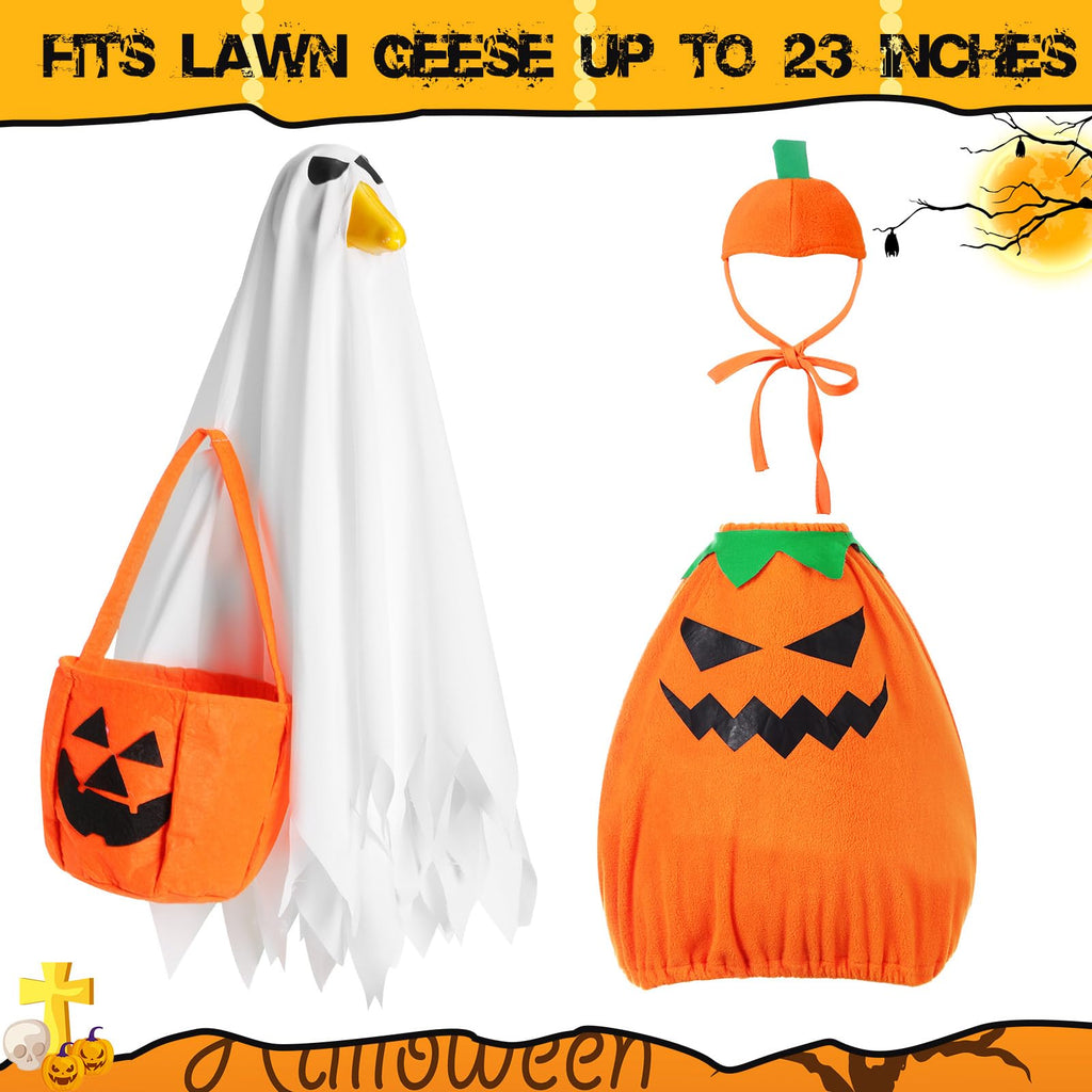 Halloween Costume for 23-in Porch Goose Statues