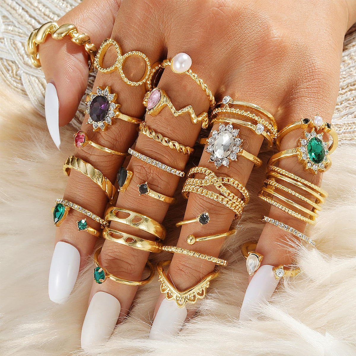 Gold-Tone Fashion Jewelry Set – Multiple Styles
