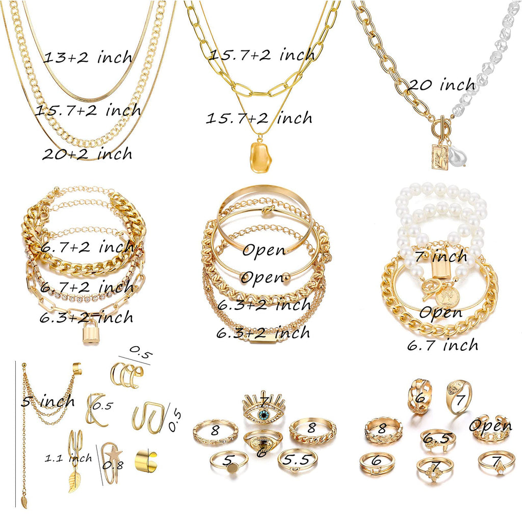 Gold-Tone Fashion Jewelry Set – Multiple Styles