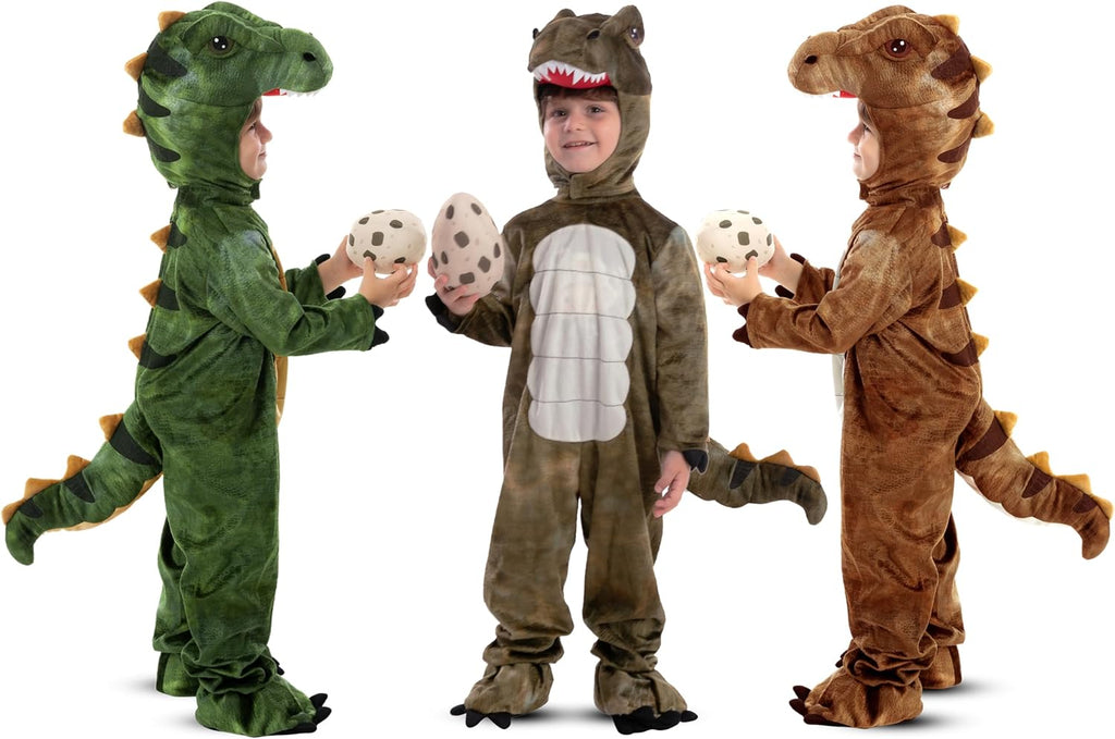 Kids' T-Rex Dinosaur Costume with Egg