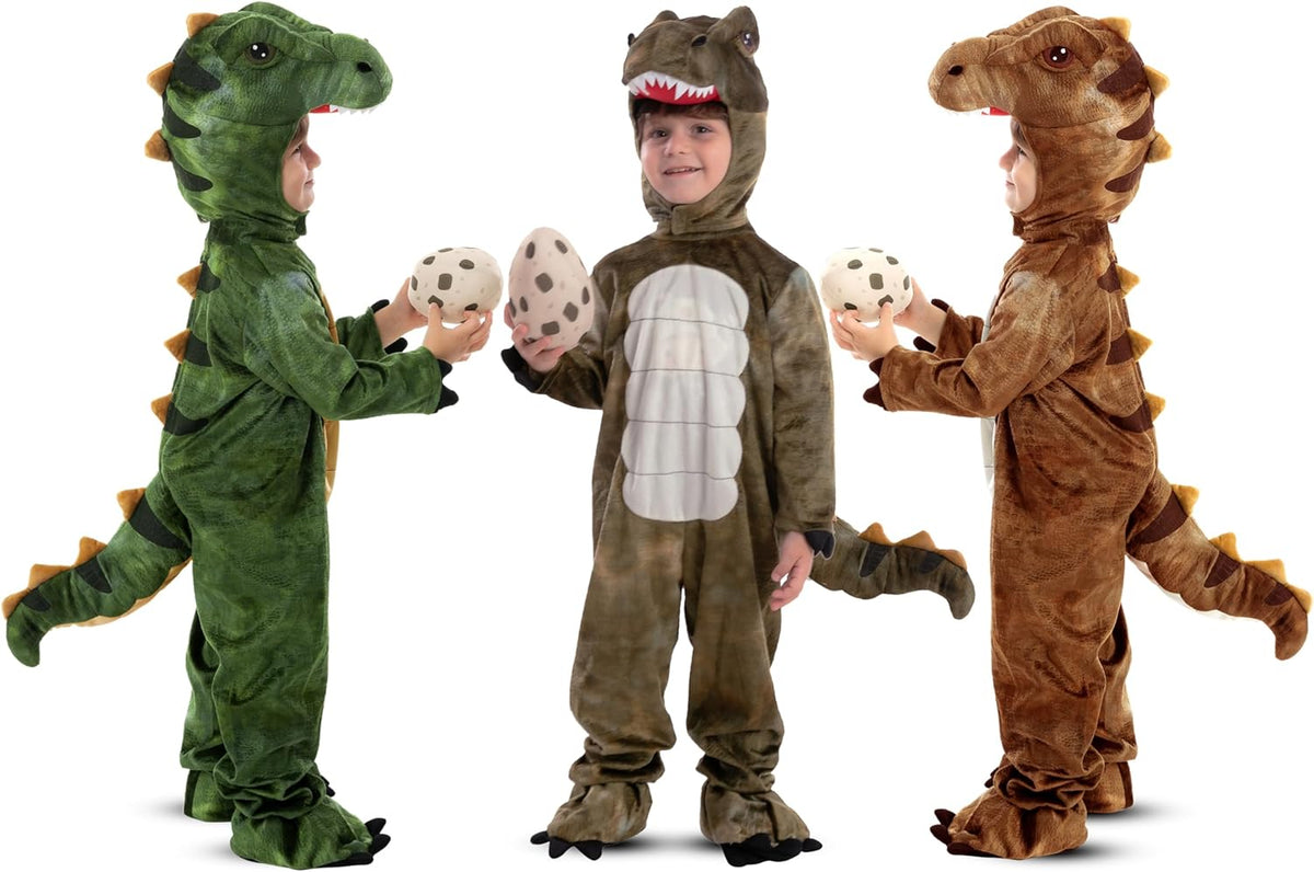 Kids' T-Rex Dinosaur Costume with Egg