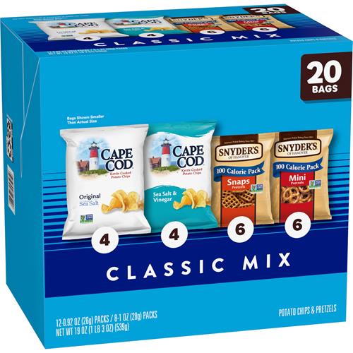 Snyders Of Hanover And Cape Cod 20 Count