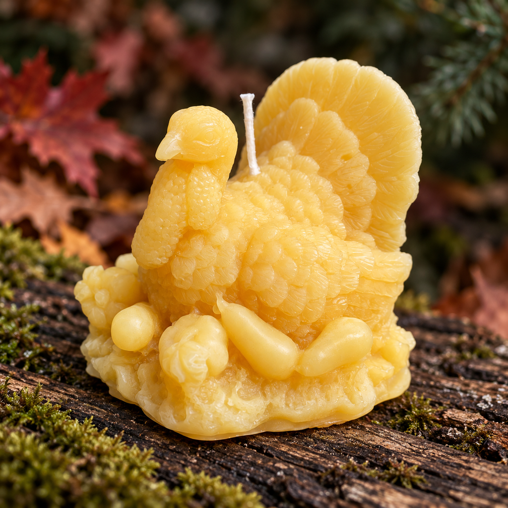 Turkey Beeswax Candle