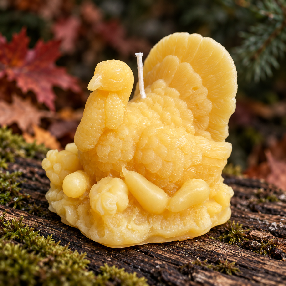 Turkey Beeswax Candle