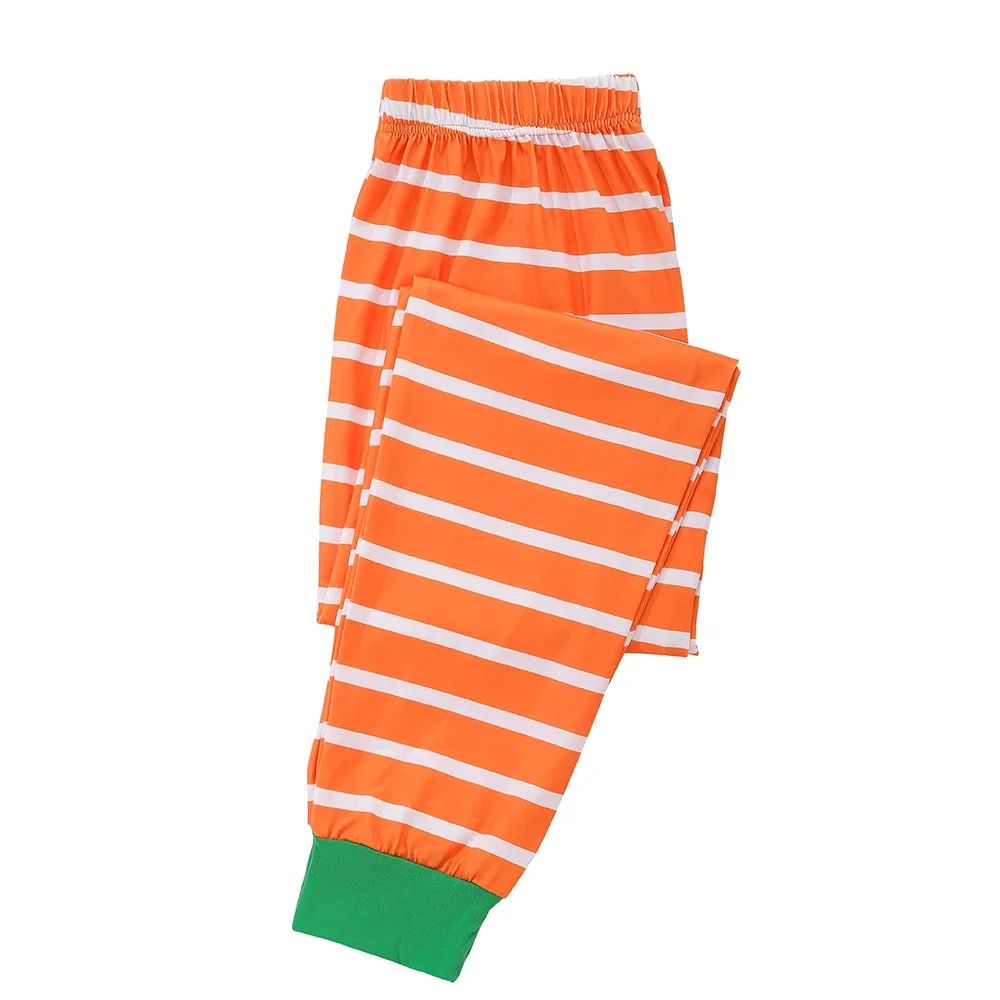Orange Family Halloween Pajamas