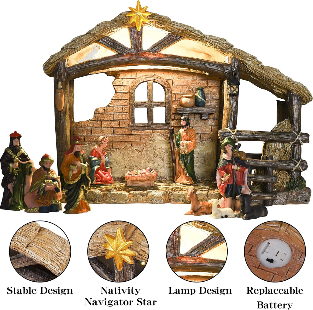 Christmas Nativity Stable