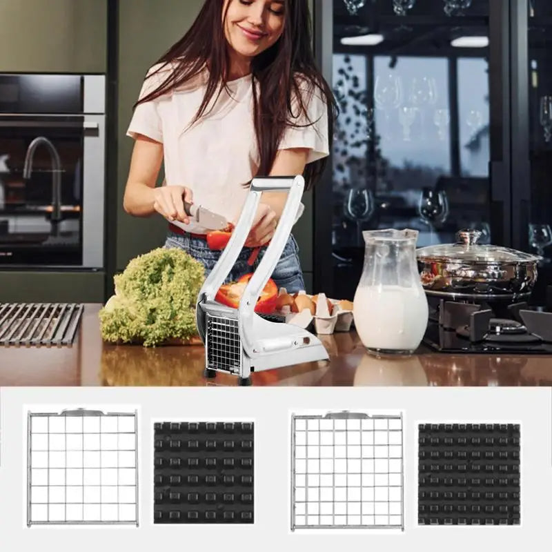 French Fry Cutter Multifunction Vegetable Spiralizer