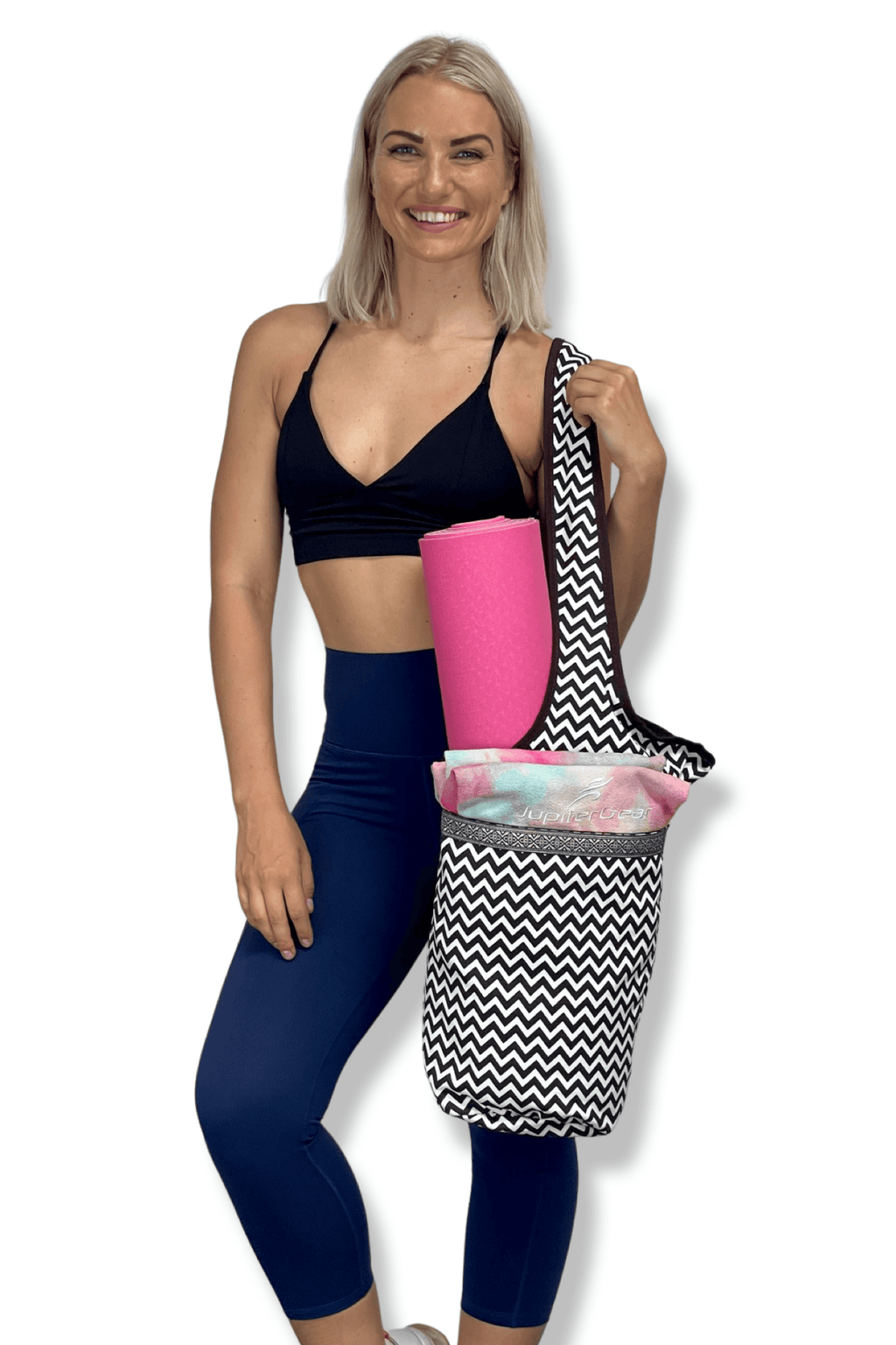 JupiterGear Yoga Mat Carrying Tote Bag