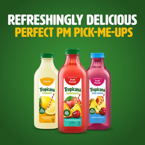 Tropicana Refreshers Fruit Punch Juice Drink – 46 fl oz
