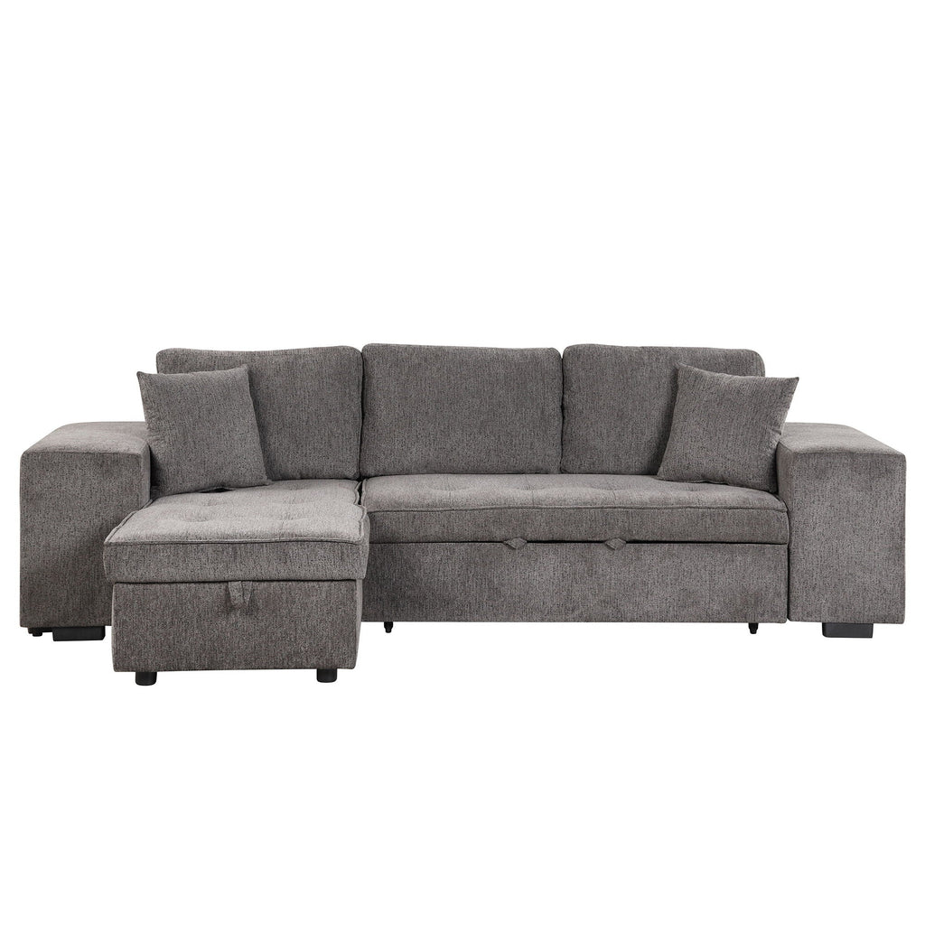 Modern L-Shape 3 Seat Reversible Sectional