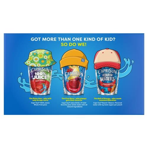 Capri Sun Wild Cherry Naturally Flavored 6 Fl Oz 10 Ct