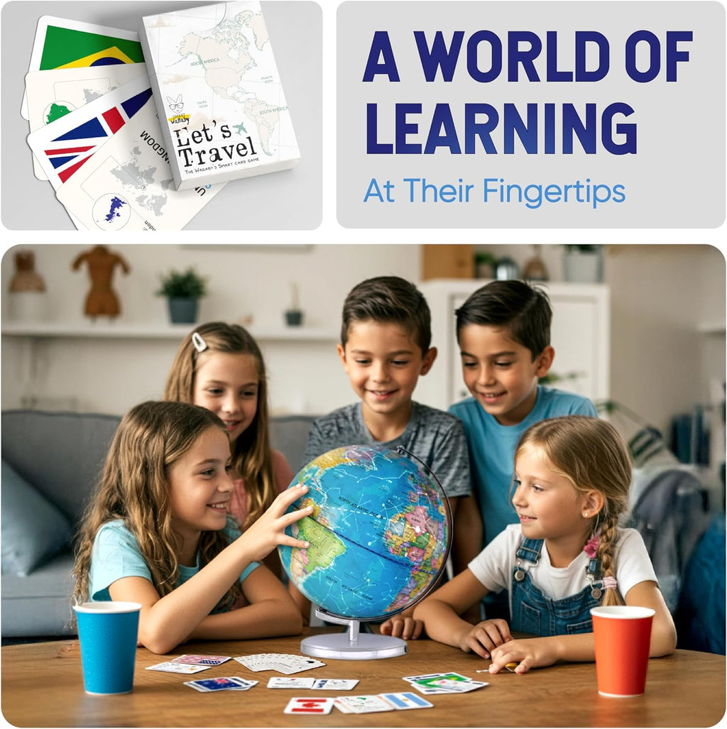Adventure Around the World Light Up Globe