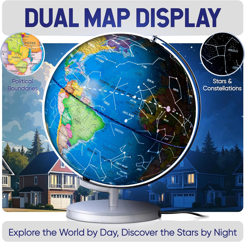 Adventure Around the World Light Up Globe