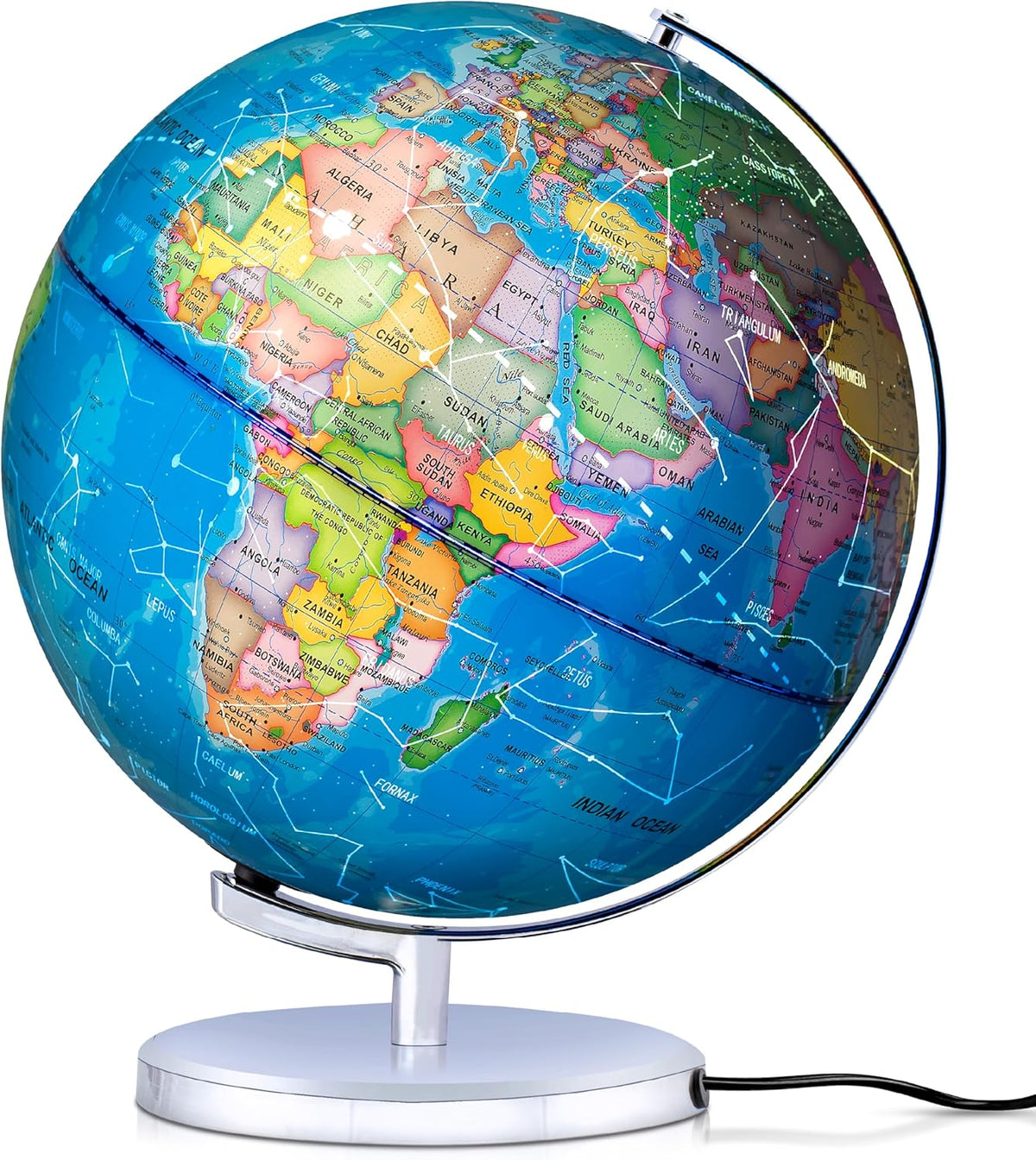 Adventure Around the World Light Up Globe