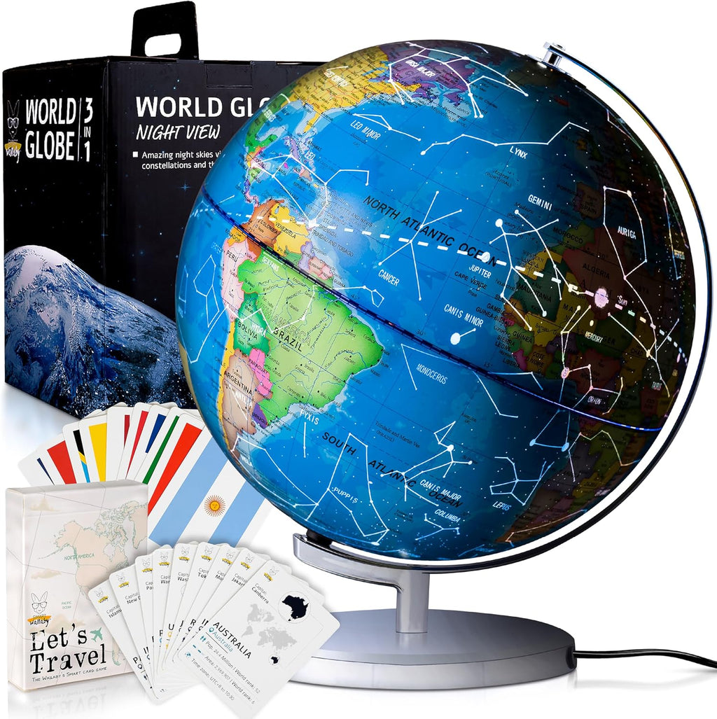 Adventure Around the World Light Up Globe