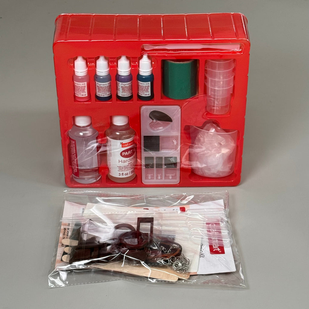 CRAFTSMART Fashionable Wood and Resin Jewelry 82pc