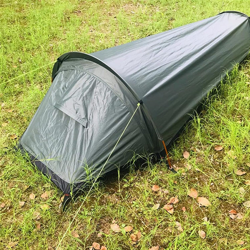 Single-Person Camping Tent & Outdoor Sleep Gear