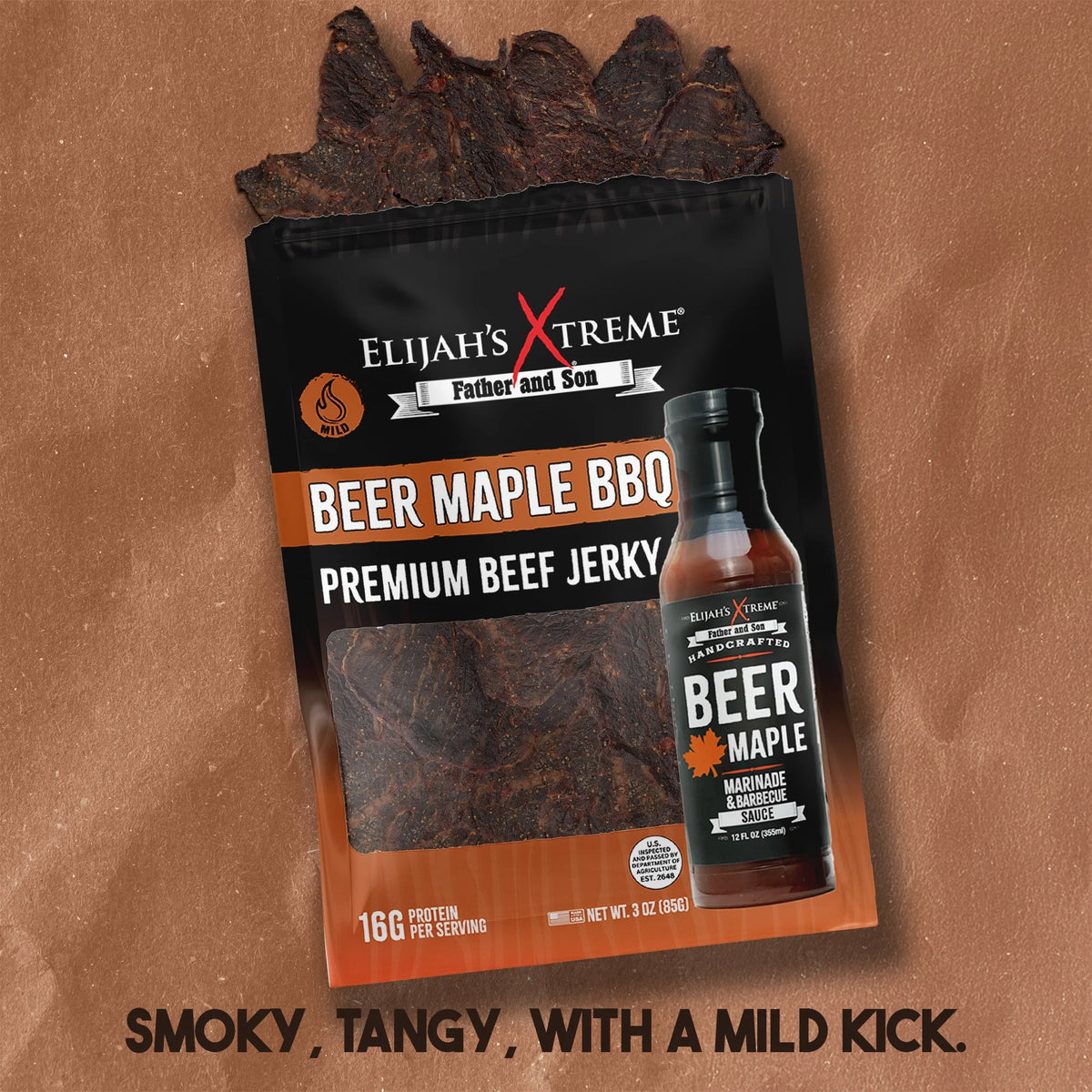Elijah’s Xtreme Beef Jerky Bulk Trio 3lbs