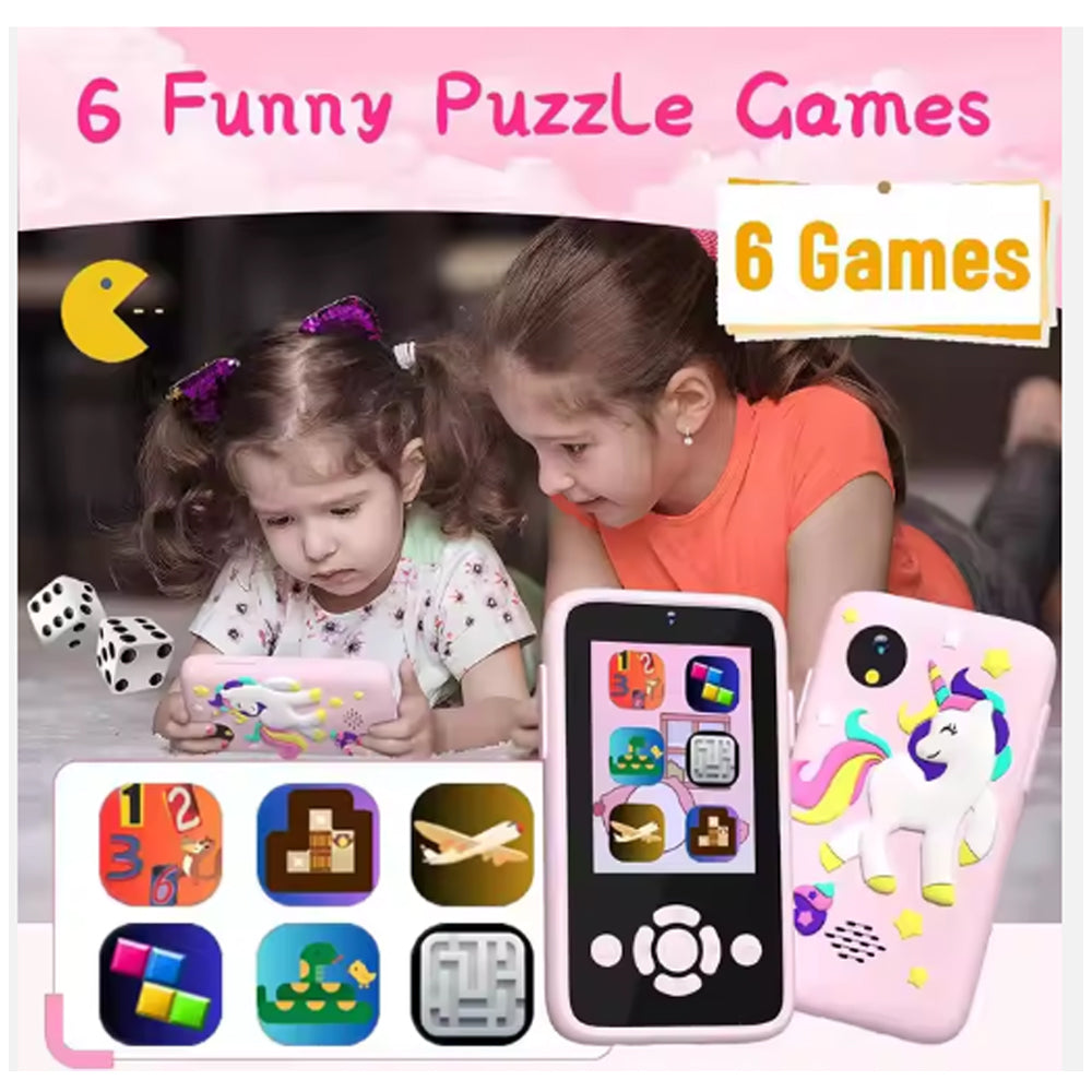 Kids Smartphone Button Camera Video Games