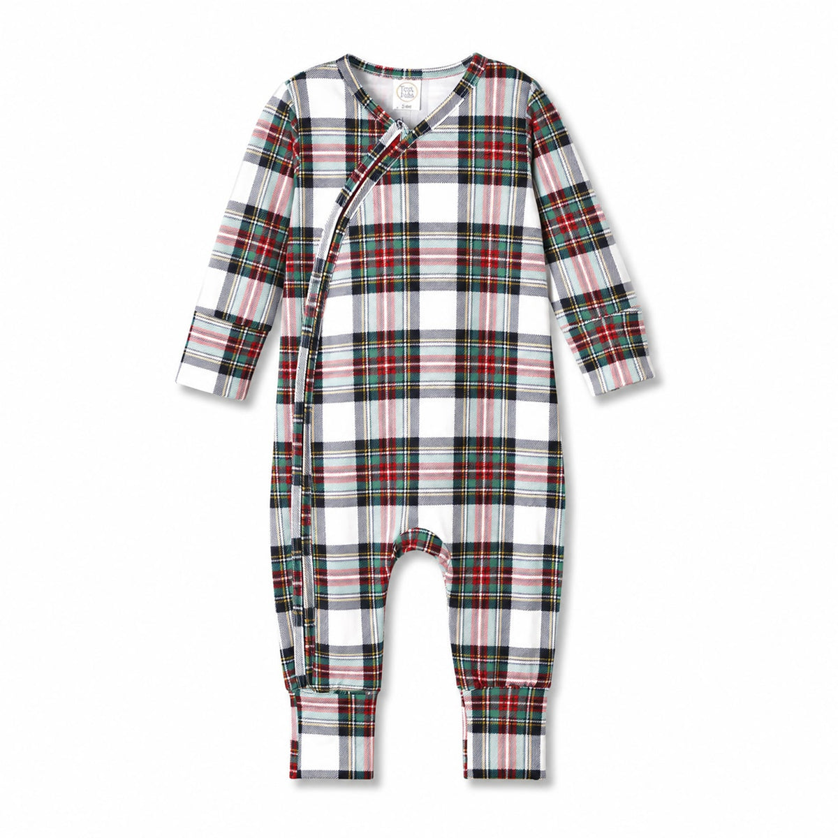 Christmas Plaid Matching Family Bamboo Pajamas