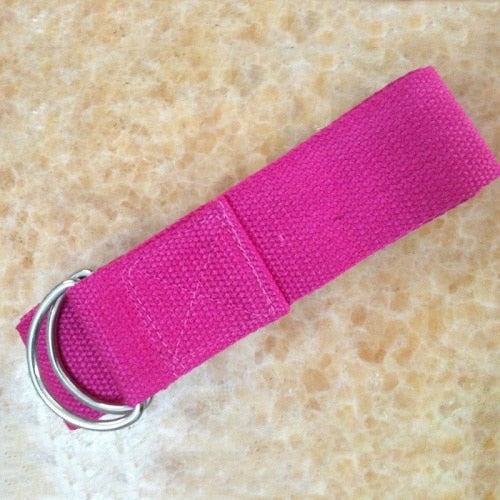 Adjustable Yoga & Stretching Strap – 180 cm