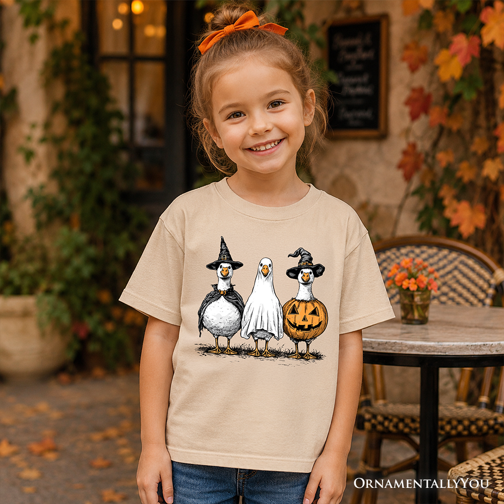 Kids' Haunting Honkers Goose Halloween T-Shirt