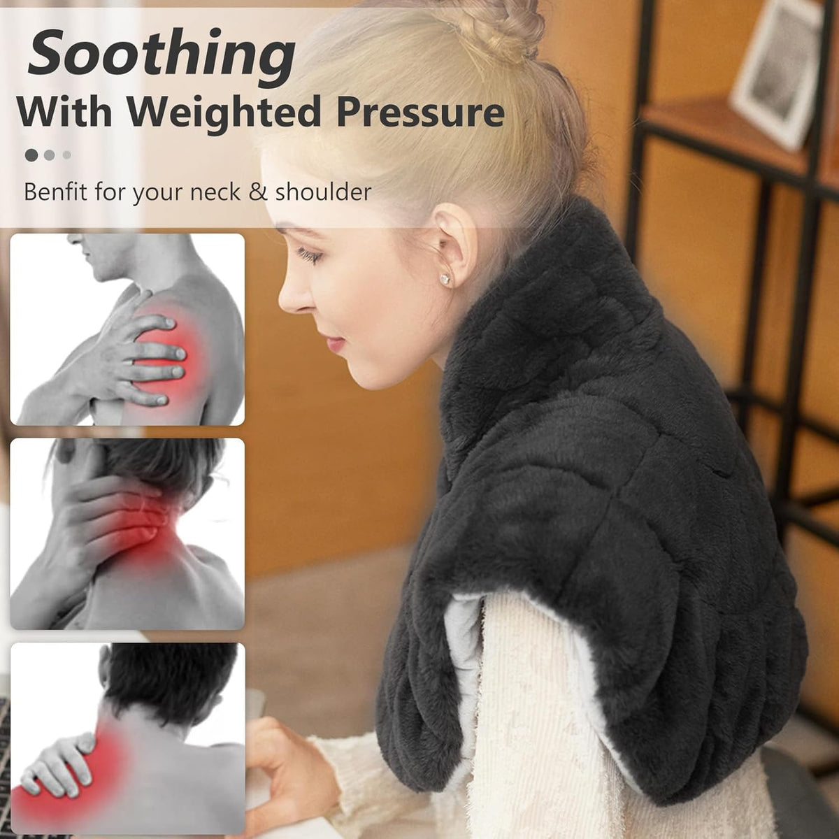 Weighted Neck & Shoulder Heating Pad