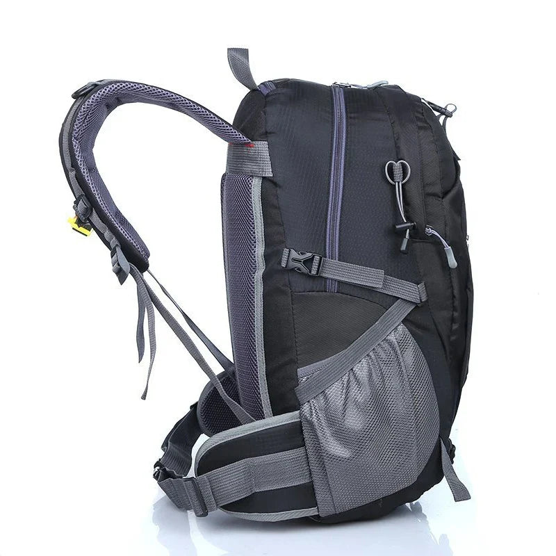 40L Water-Resistant Hiking & Travel Backpack