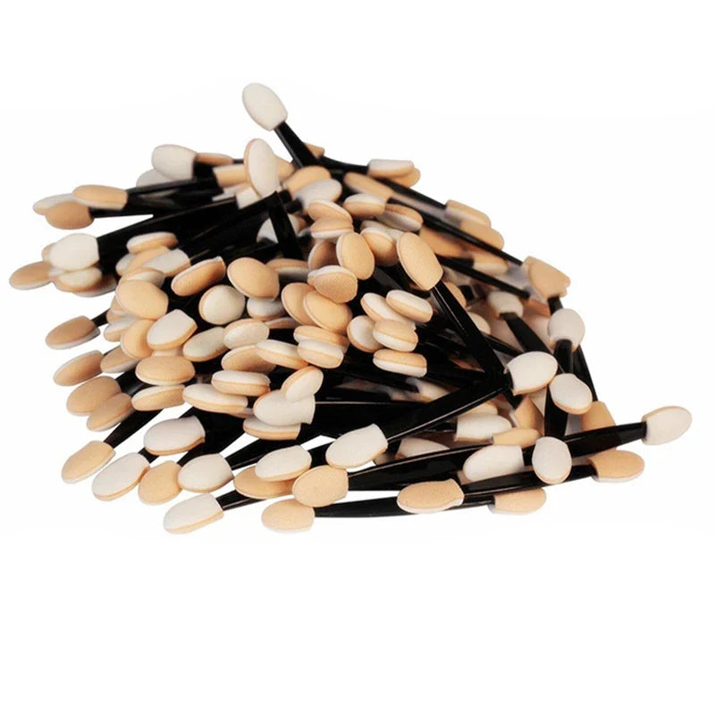 Dual-Sided Eyeshadow Sponge Applicators – Multiple Pack Sizes
