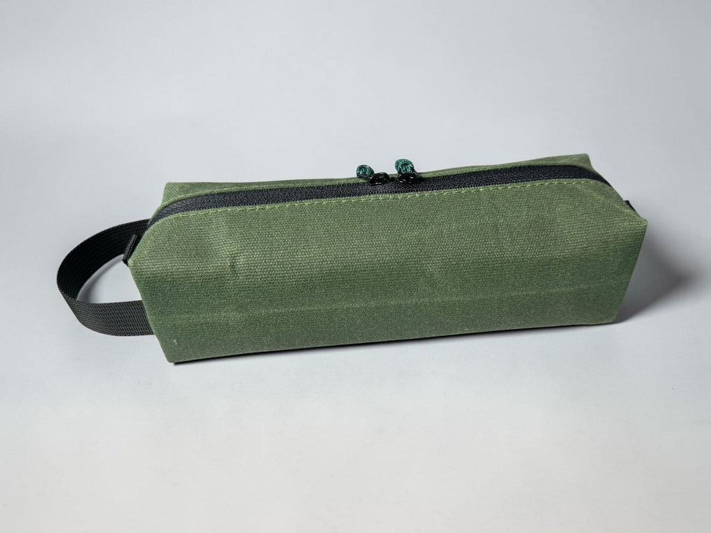 Waxed Canvas Box Pouches