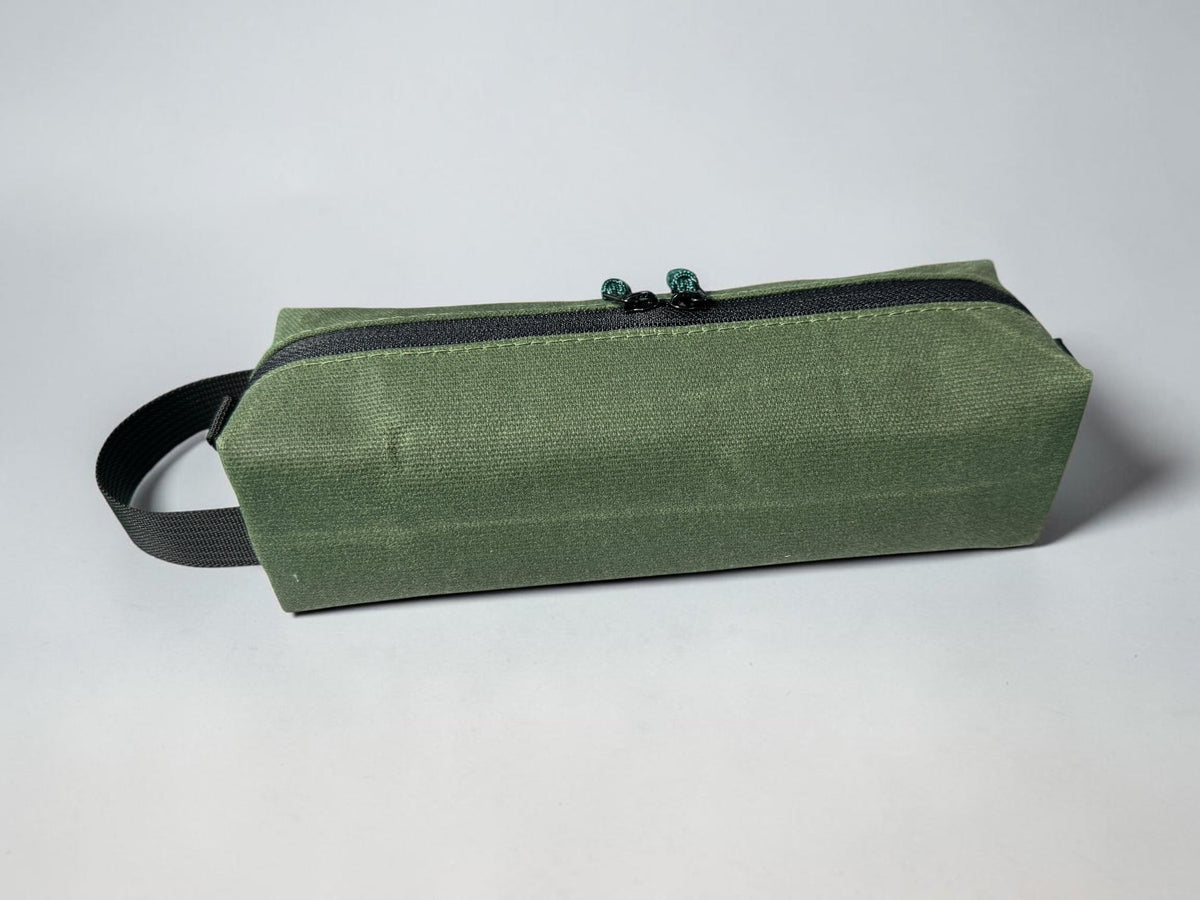 Waxed Canvas Box Pouches