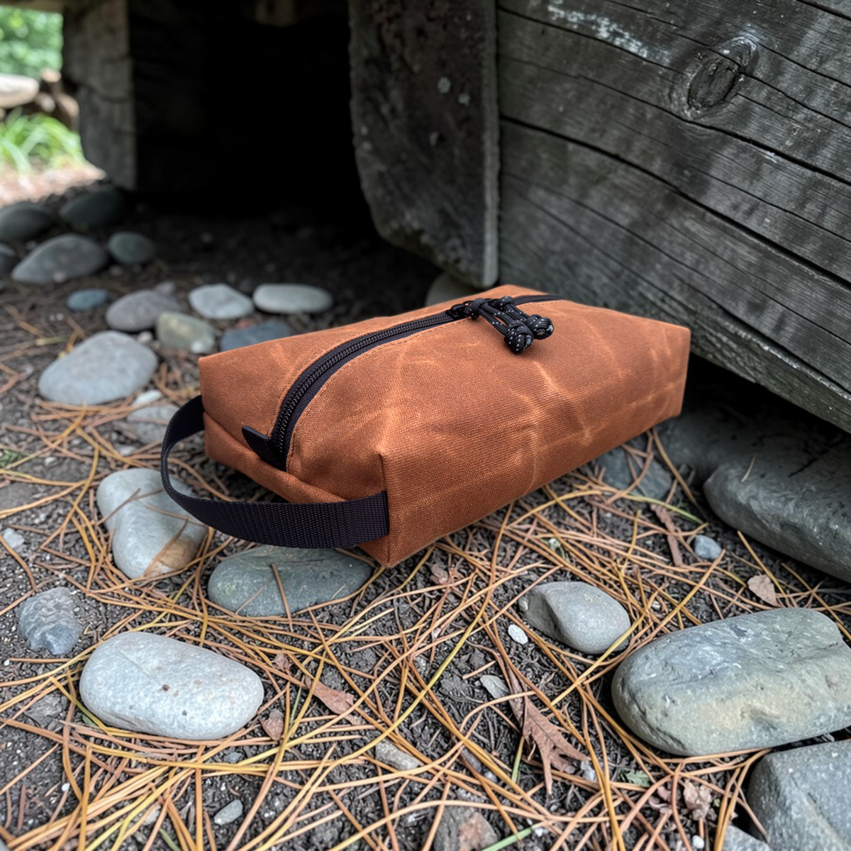 Waxed Canvas Box Pouches – Heritage Series EDC Organizers for Travel, Tools, Camping & Survival