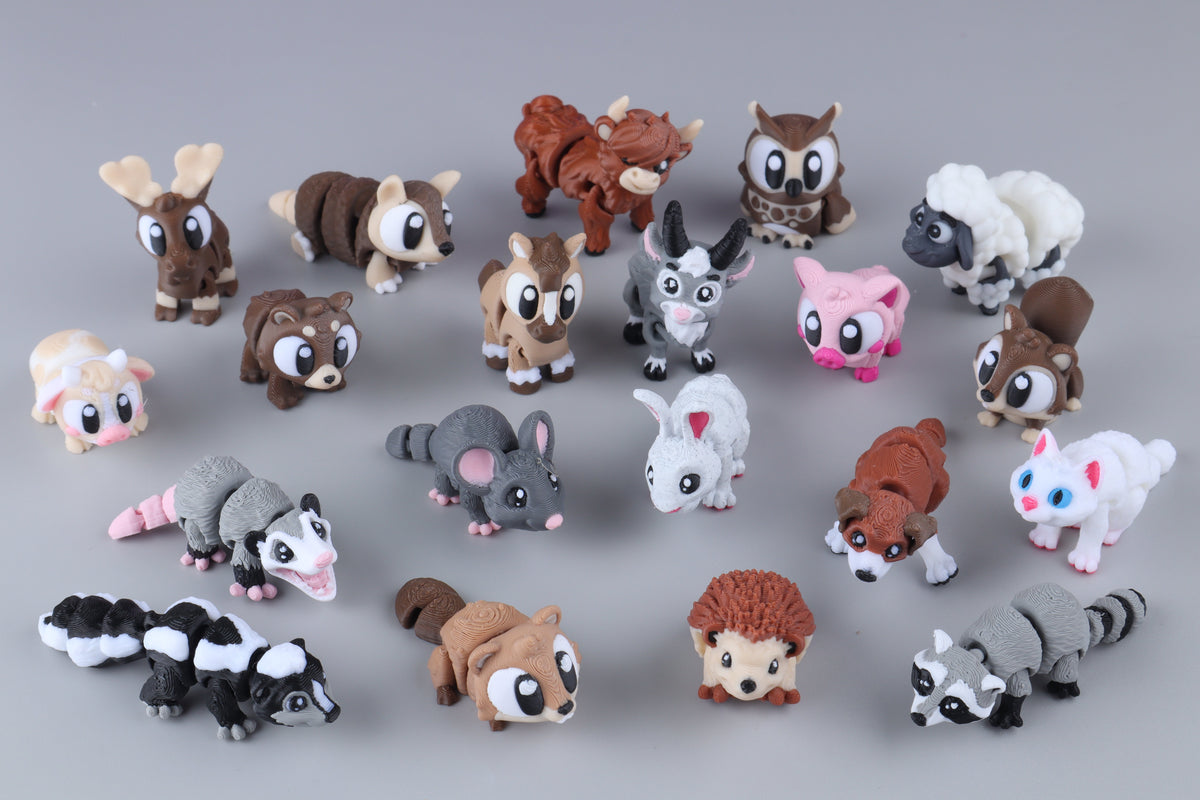 Mini Forest, Farm & Home Animal 20 items