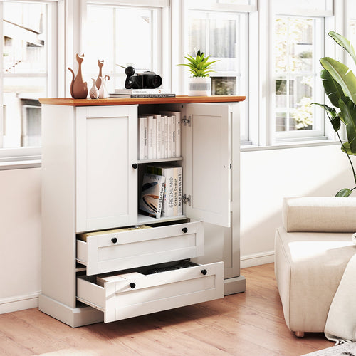 47.5 Inch Kitchen Freestanding Storage Cabinet