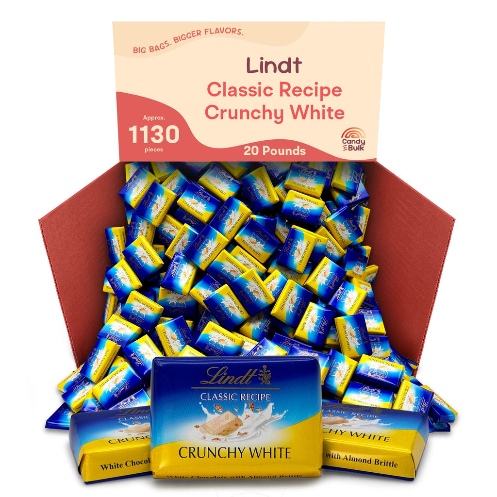 Lindt Classic Recipe Crunchy White Chocolate