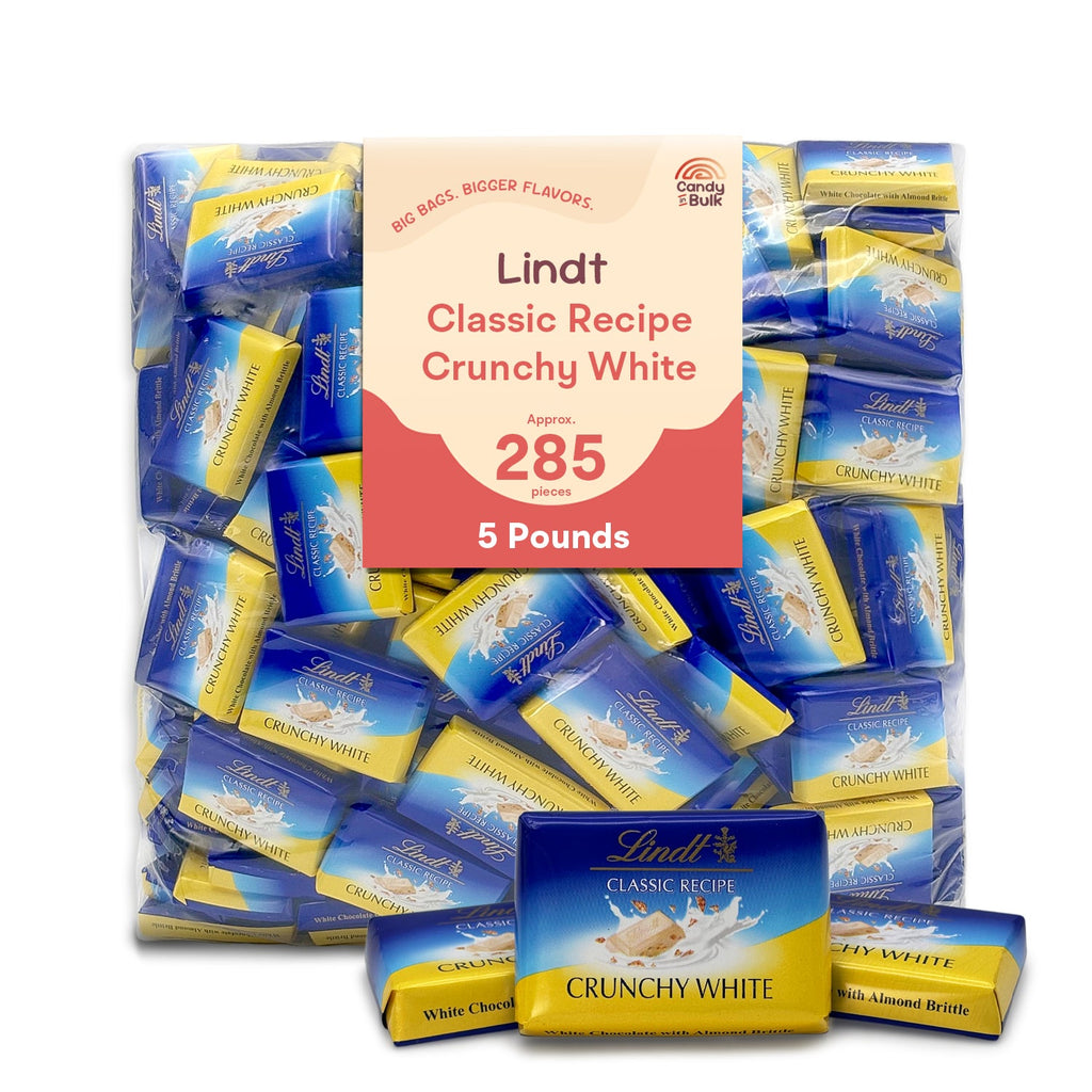 Lindt Classic Recipe Crunchy White Chocolate