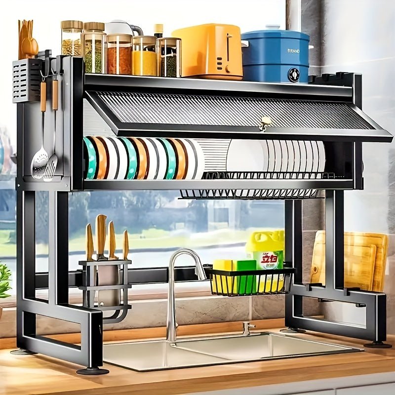 Over Sink Dish Drying Rack 1 1 Tier