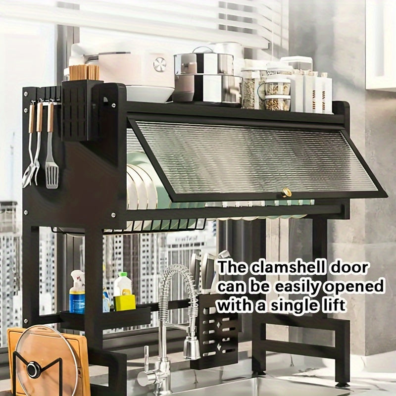 Over Sink Dish Drying Rack 1 1 Tier