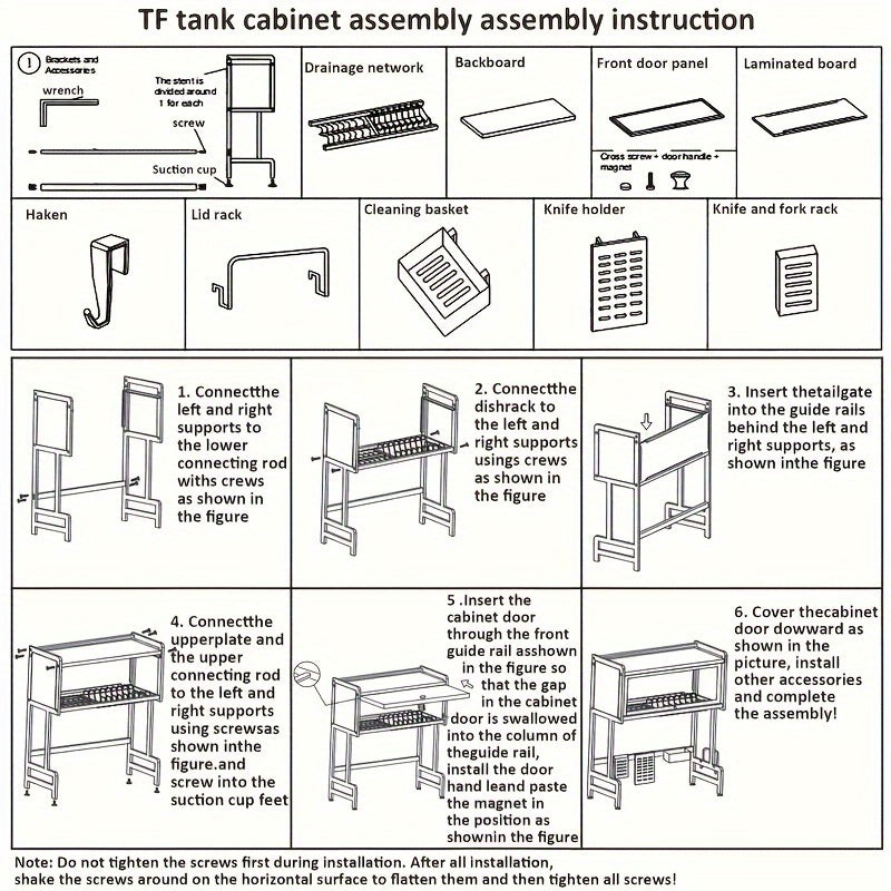 Over Sink Dish Drying Rack 1 1 Tier