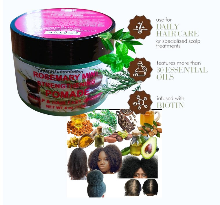 Organics Rosemary Mint Eucalyptus Hair Pomade