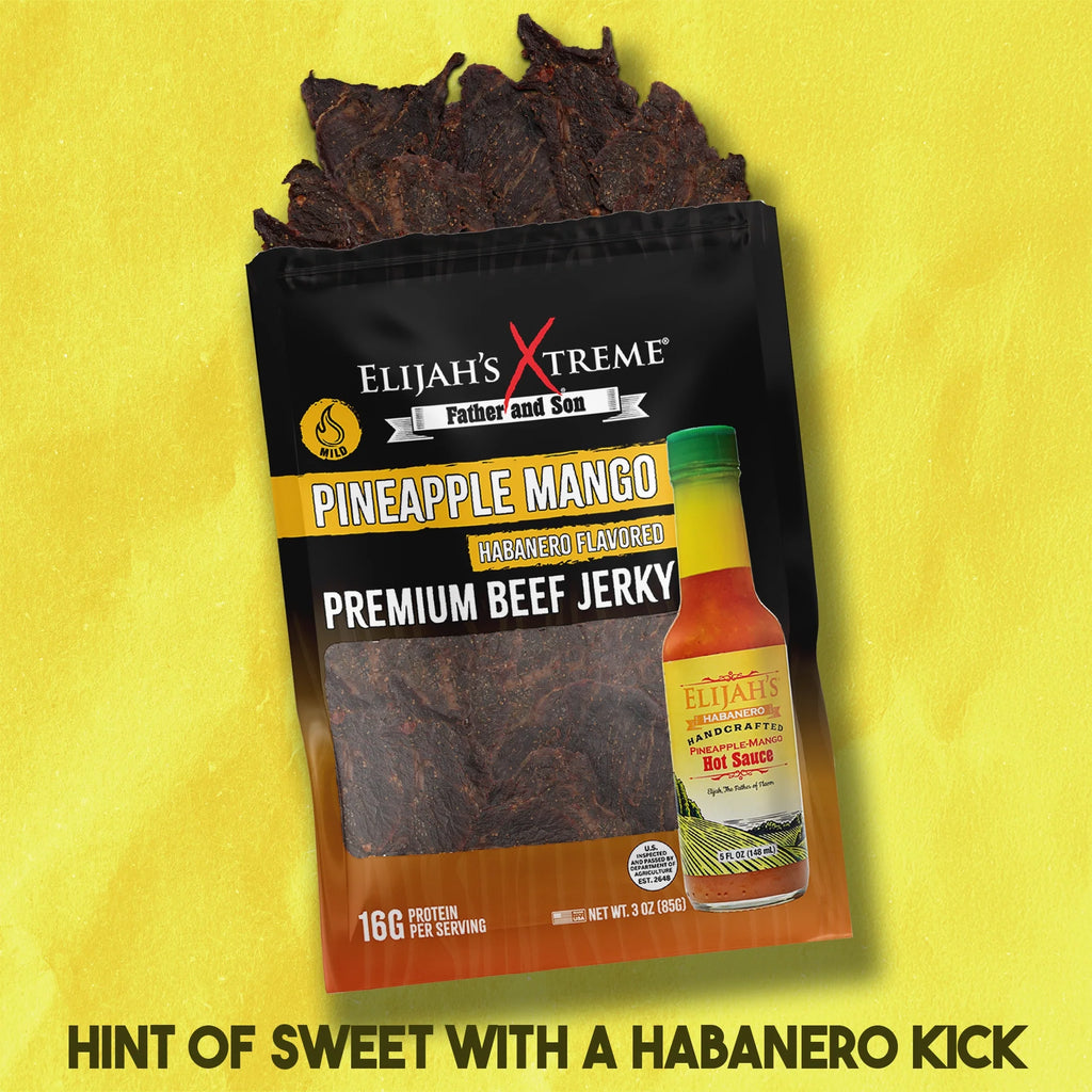 Elijah’s Xtreme Beef Jerky Bulk Trio 3lbs