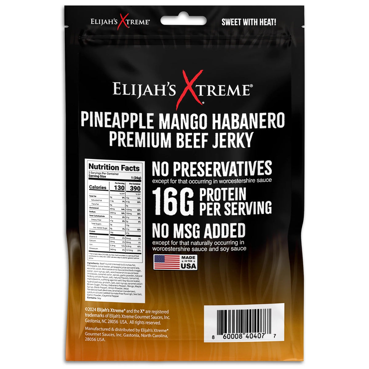 Elijah’s Xtreme Beef Jerky Bulk Trio 3lbs