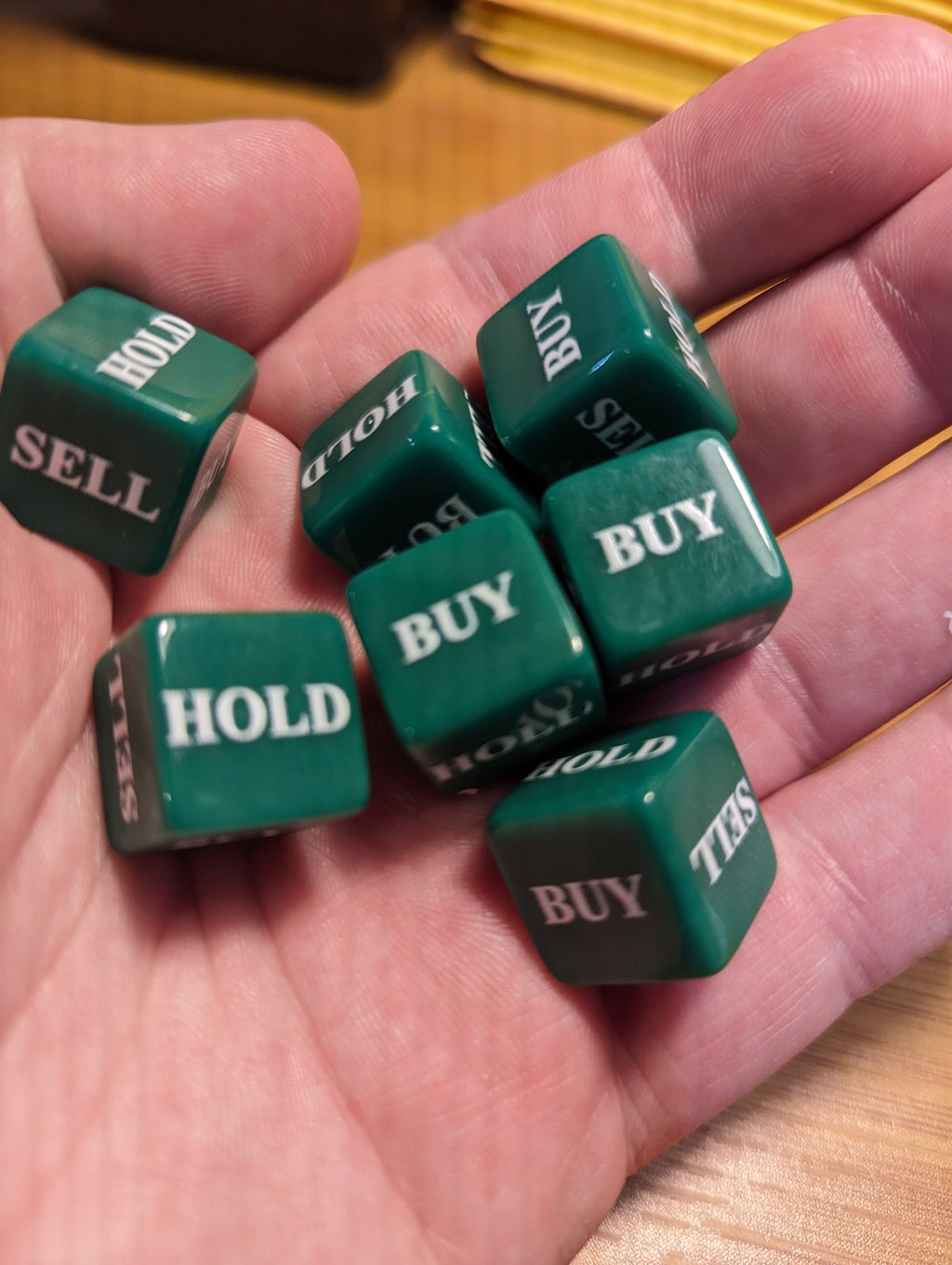 Stocks Dice d6