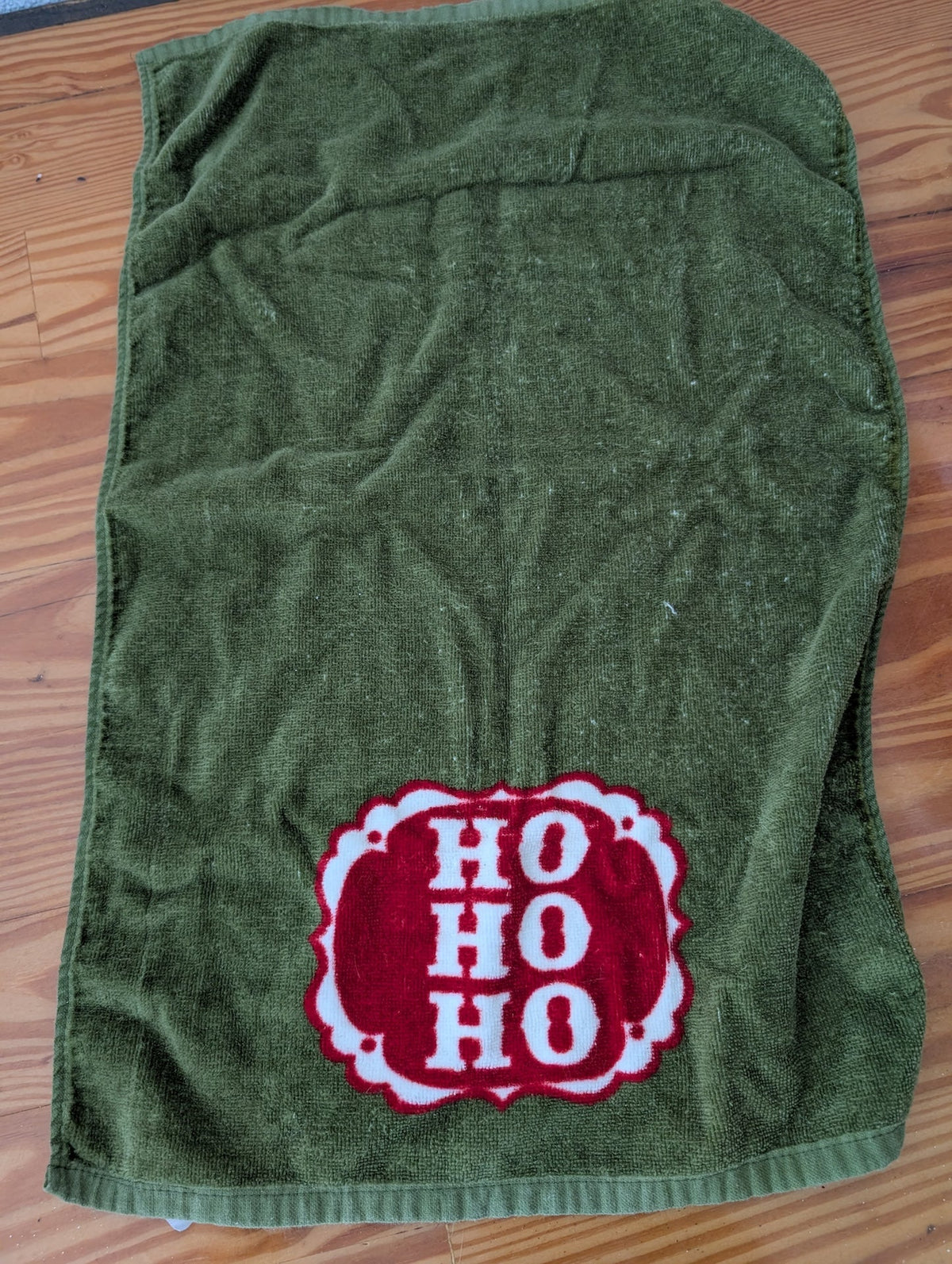 Pre-Owned Ho Ho Ho Cotton Guest Towel
