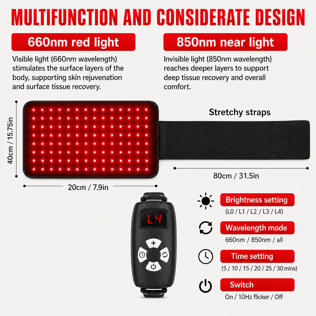 FullGlow™ Red & Near-Infrared Light Wrap