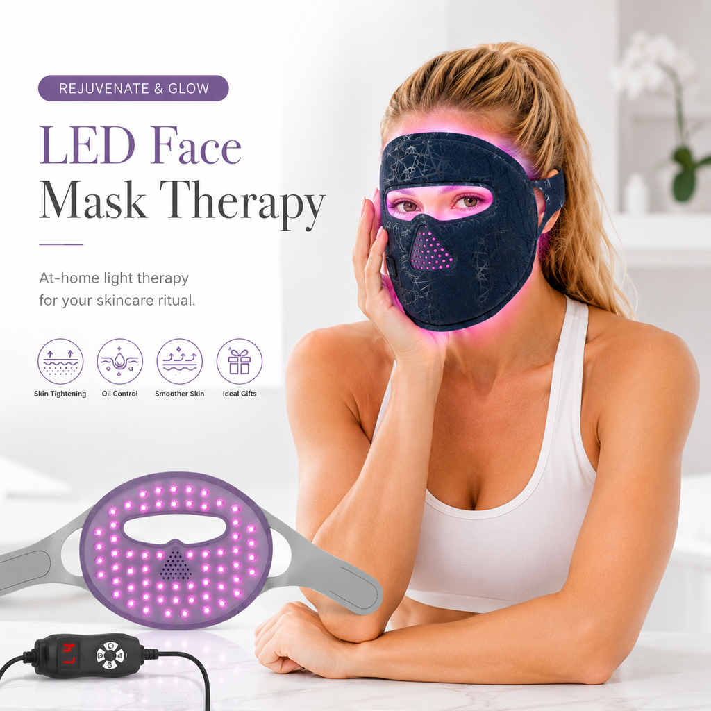 Red Light Therapy Face Mask