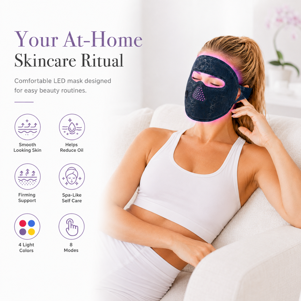 Red Light Therapy Face Mask