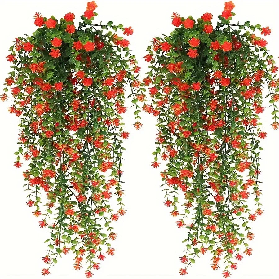 Artificial Hanging Eucalyptus Plants – 3 Pack