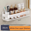 Bathroom Shelf Wall-Mounted Spice Rack Multifunctional
