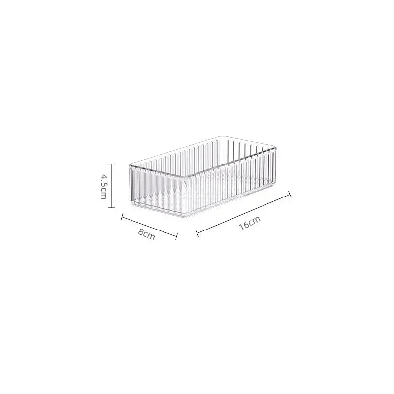 Unlimited Desk Drawer Organizers Set Plastic